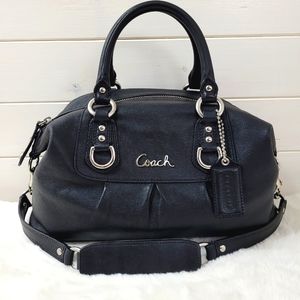 Coach Ashley pleated satchel